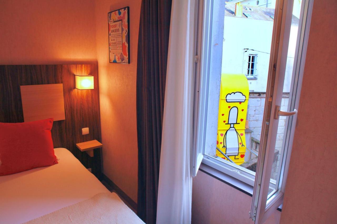 Logis Hotels- Hotel Marguerite D'Anjou Angers Chateau Kültér fotó