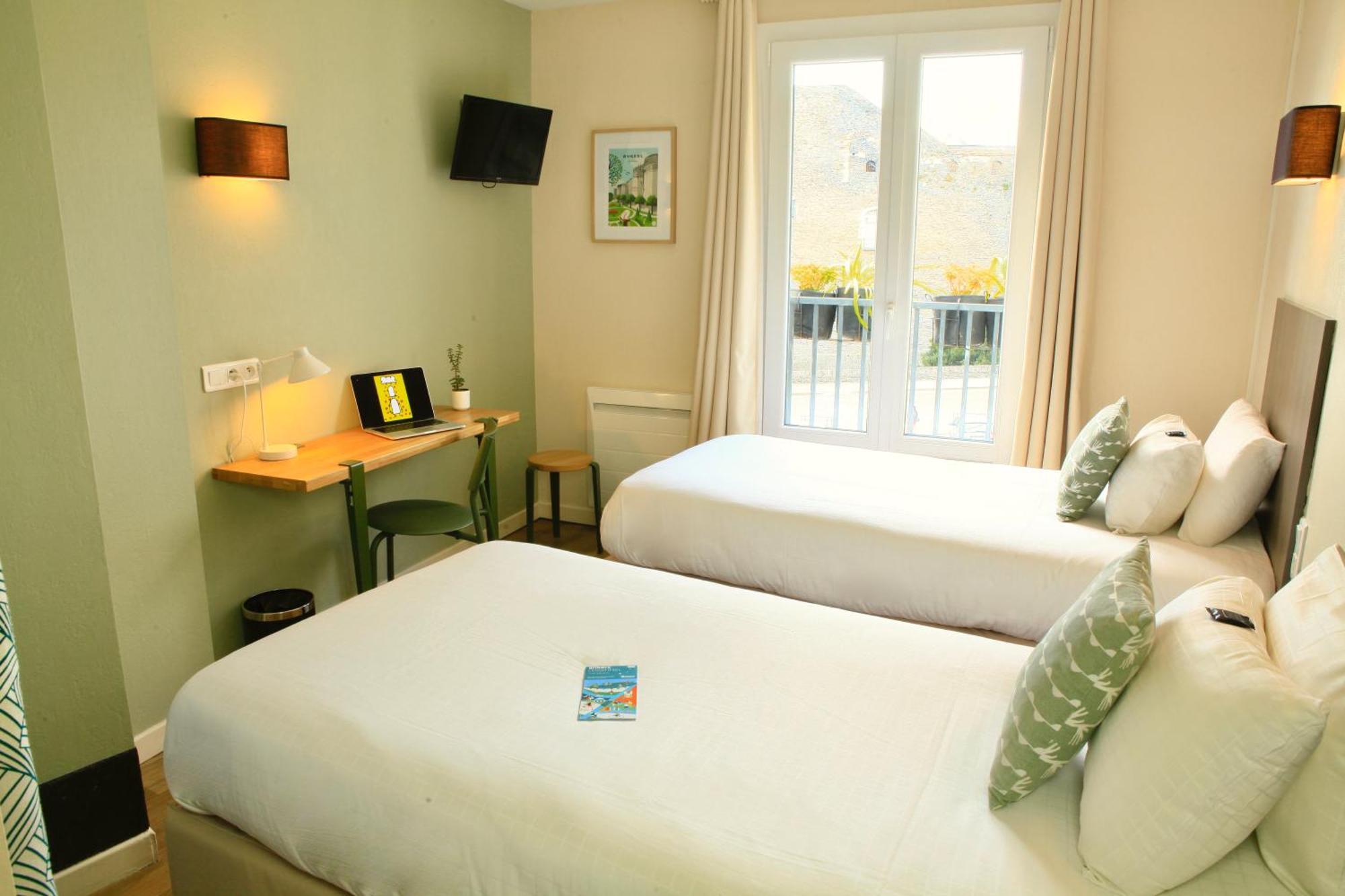 Logis Hotels- Hotel Marguerite D'Anjou Angers Chateau Kültér fotó