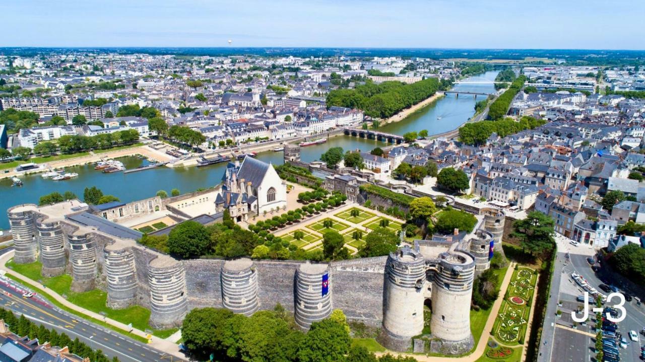 Logis Hotels- Hotel Marguerite D'Anjou Angers Chateau Kültér fotó