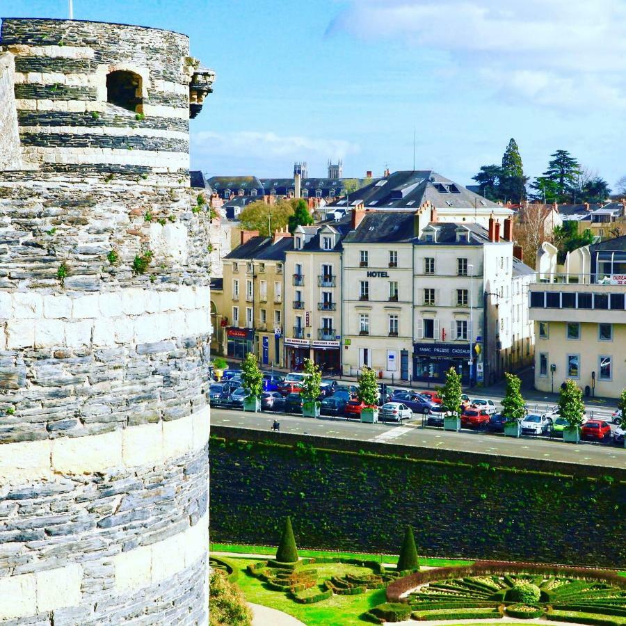 Logis Hotels- Hotel Marguerite D'Anjou Angers Chateau Kültér fotó