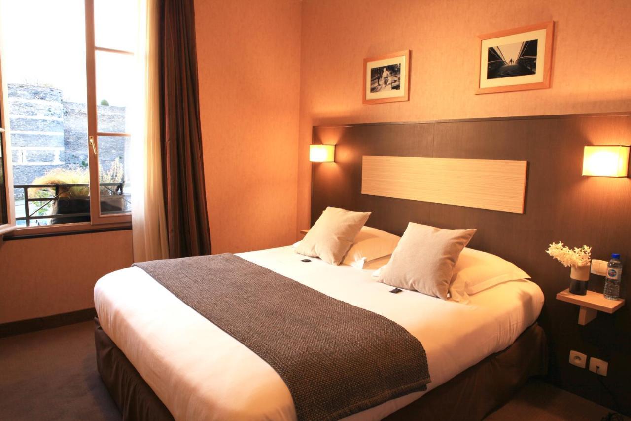 Logis Hotels- Hotel Marguerite D'Anjou Angers Chateau Kültér fotó